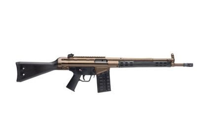PTR-91 A3SK Bronze .308 Tactical Rifle - Compact 16" Barrel, Light 4.22 lbs