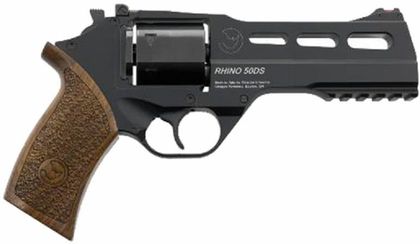 Chiappa Rhino 50DS 9mm Revolver - Low Bore Axis, Fiber Optic Sights