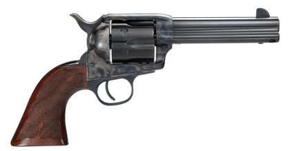 Taylor's 1873 Gambler .357 Mag Blued Revolver - Classic 4.75" Elegance