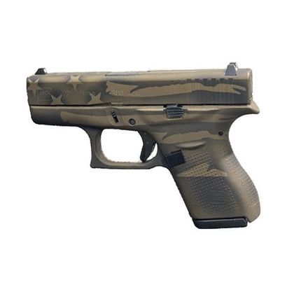 Glock 42 Gen 1 Battleworn Bronze .380 ACP Subcompact Pistol