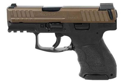 HK VP9SK Gen 1 Compact 9mm Pistol with Night Sights