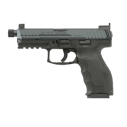 H&K VP9 Tactical Gen 1 9mm Pistol w/Threaded Barrel & Night Sights