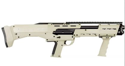 DP-12 Pro Gen 2: Tactical Double Barrel Pump Shotgun, Optic-Ready, Tan