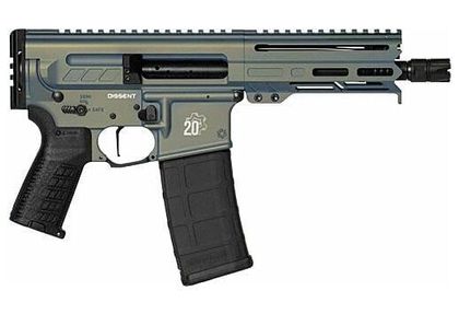 CMMG Dissent Mk4 Tactical 5.56mm Pistol - Northern Lights Finish