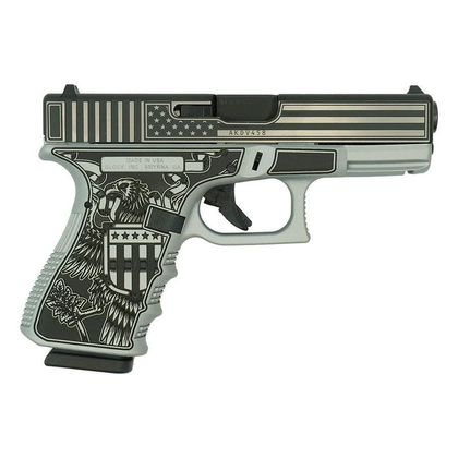 Glock 19 Gen 3 Commemorative 9mm Semi-Auto Handgun - Trump Edition