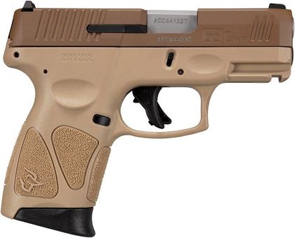 Taurus G3C Coyote 9mm Compact Pistol - Gen 1, 10+1 Rounds
