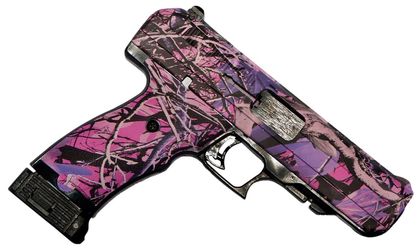 Hi-Point JCP .40 S&W SAO Pistol - Pink Camo Precision Edition