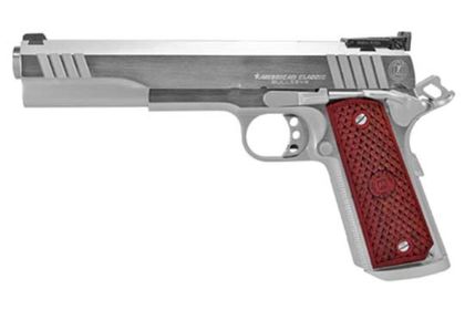 Adcor Metro Arms Bullseye Chrome .45 ACP Pistol - Precision & Power