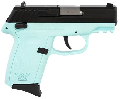 SCCY CPX-1 Gen3 9mm Compact Pistol - Blue/Black, DAO, 10+1 Capacity