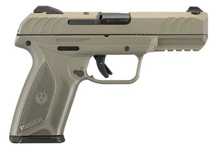 Ruger Security-9 Gen 1 Jungle Green 9mm Handgun - Cerakote Finish