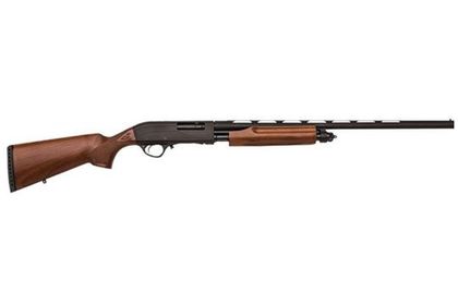 Escort M87 Gen 1: 20 Gauge Pump Shotgun, Walnut Stock, Fiber Optic Sight