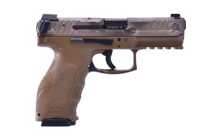 HK VP9 Gen 1 FDE Multicam 9mm Semi-Auto Pistol, Ergonomic & Reliable
