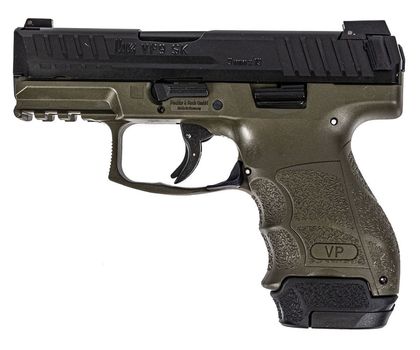 HK VP9SK Gen 1 OD Green 9mm Subcompact Pistol - 10+1 Capacity