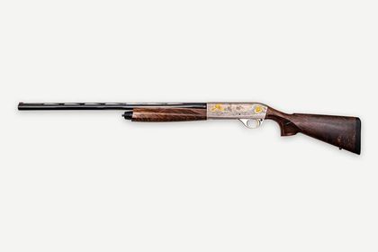 Weatherby 18i Engraved Nickel 20GA Shotgun Gen 1 - Precision & Elegance