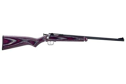 Crickett Youth .22 LR Single Shot Rifle - Purple Laminate Edition
