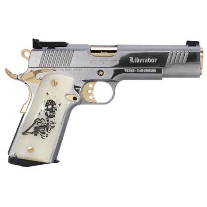 Girsan MC1911 Liberador III 9mm Pearl Silver Semi-Auto Pistol