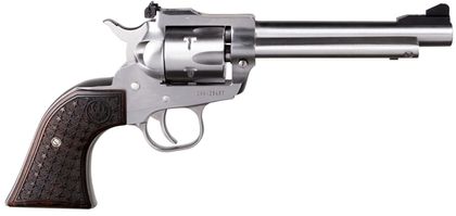 Ruger Single-Six Convertible .22 LR/WMR Revolver - Satin Stainless 5.5"