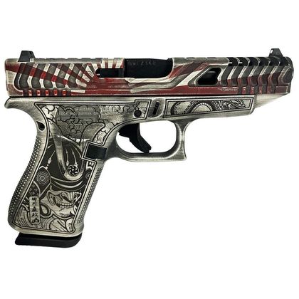 Glock 48 Gen 1 "Rising Sun" 9mm Custom Semi-Auto Pistol - 10 Rounds