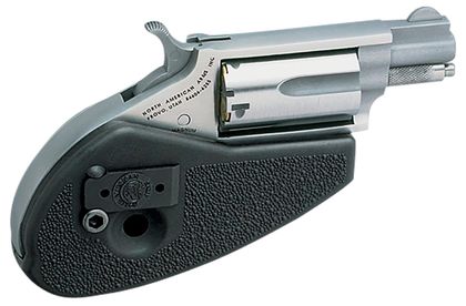 NAA Mini-Revolver Gen 1: Compact .22 WMR Stainless Steel Defender