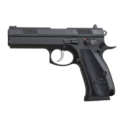 CZ 97 B Gen 1 .45 ACP Pistol - Black, 10+1 Rounds, Fiber Optic Sight