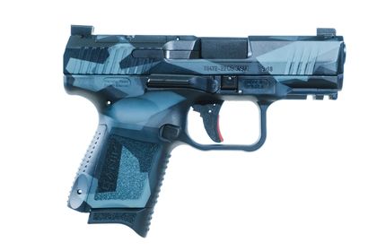 Canik TP9 Elite SC Gen 1 9mm - Compact Splinter Camo Blue Pistol