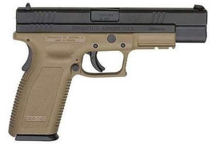 Springfield XD-45 Dark Earth Gen 1 .45 ACP Semi-Auto Pistol - 10 Rounds