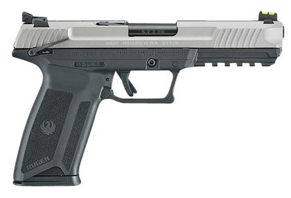 Ruger-57 Gen 1 DAO 5.7x28mm Pistol - 20+1 Rounds, Fiber Optic Sights