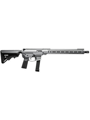 Angstadt UDP-9 Gen 1 9MM Semi-Auto Rifle - Silver Finish, Optics-Ready
