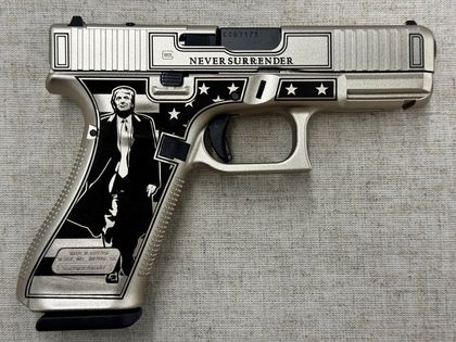 GLOCK G43X Gen 1 - Compact 9MM Conceal Carry, 10-Round Silver Finish