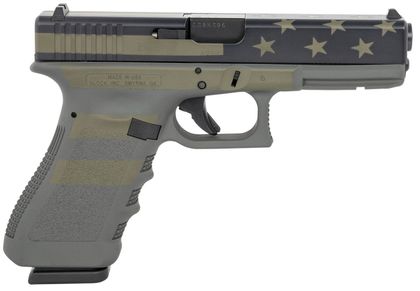 GLOCK G17 Gen 3 9mm - Operator Flag Cerakote Striker Pistol