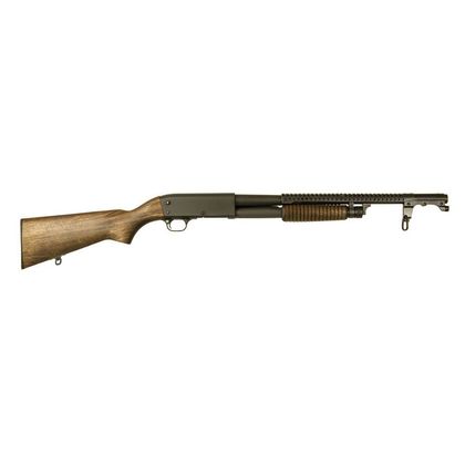 Inland M37 Gen 1 Trenchmaster 12 Ga Pump Shotgun - Parkerized Finish