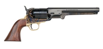 Traditions 1851 Navy .44 Revolver, Blued Walnut Grip, Gen 1