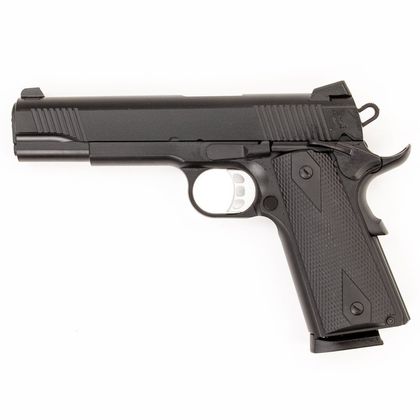 Tisas 1911 Duty Gen 1 .45ACP Semi-Auto Pistol, Black Cerakote Finish