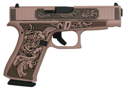 GLOCK 48 Rose Gold Compact 9mm Handgun - Gen 1