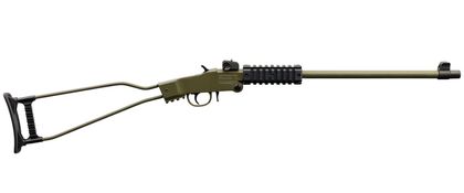 Chiappa Little Badger Gen 1 OD Green .22 LR Break-Open Rifle