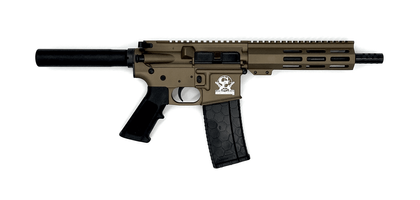 GLFA AR-15 Bronze Pistol Gen 1: .223 Wylde, 7.5" Barrel, 30-Round Capacity