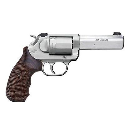Kimber K6s .357 Magnum Stainless Revolver - Ergonomic Rosewood Grips