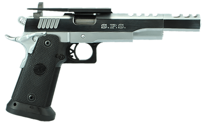 TriStar Chrome 1911 SPS Vista Long .38 Super Pistol - 5.5" Barrel