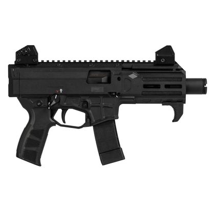 CZ Scorpion 3+ Micro Tactical 9mm Pistol, Black - Compact Powerhouse