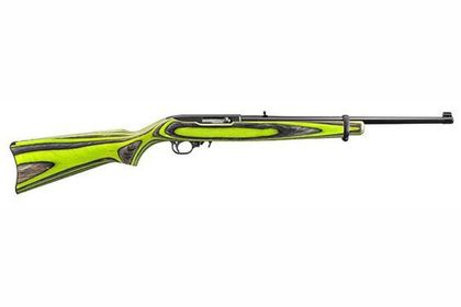 Ruger Precision Carbine Gen1 .22 LR Semi-Auto with Green Laminate Stock