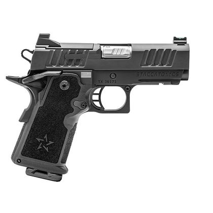Staccato CS Gen 1 9mm Compact: 16-Rd, Black DLC, Semi-Auto Masterpiece