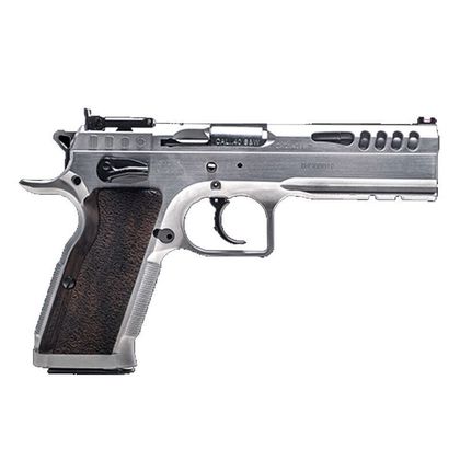 IFG Stock Master Gen 1 .40 S&W Chrome Semi-Auto Handgun - 17-Rd