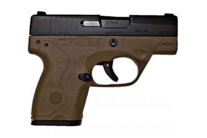 Beretta BU9 Nano FDE 9mm Gen 1 Subcompact Pistol