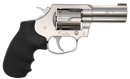 Colt King Cobra .357 Magnum 3" Stainless DAO Snake Revolver - Hogue Grip