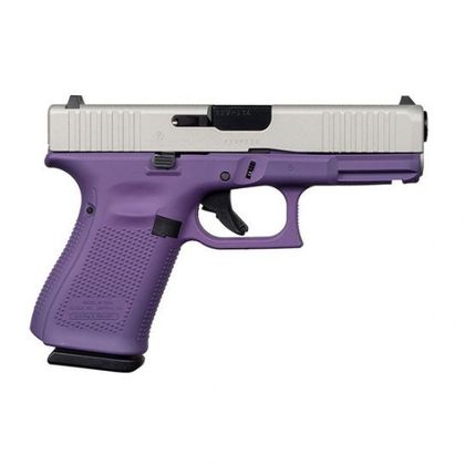 Glock 19 Gen 5 Purple Vortex: 9mm Semi-Auto with Customizable Grip