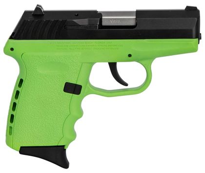 SCCY CPX-2 Gen 1 Lime 9mm Compact Pistol - Ergonomic & Durable
