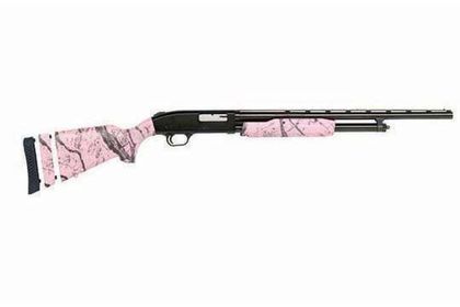 Mossberg 500 Super Bantam Gen 1 Pink Marble 20ga Pump Shotgun
