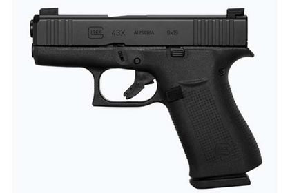 Glock G43X Gen 5 - Compact 9mm Concealed Carry Sidearm