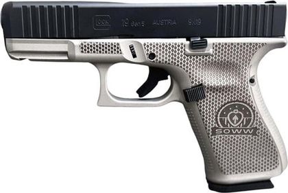 GLOCK G45 MOS Gen 1 - 9mm Semi-Auto, Titanium Gray Precision Pistol