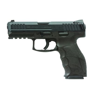 HK VP40 Gen 1 .40 S&W Night Sight Semi-Auto Pistol - Black Finish